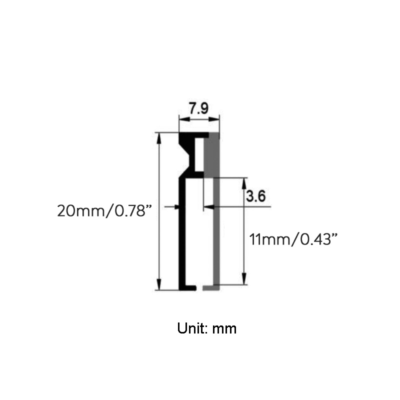 Slim Recessed LED Diffuser Channel For LED Strip Lighting Slim Recessed LED Diffuser Channel For LED Strip Lighting